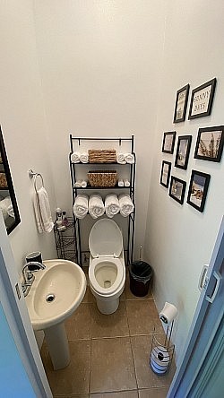 Upstair toilet